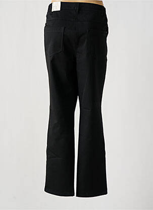 Pantalon droit tissage crêpe taille normale noir GERKE MY PANTS femme