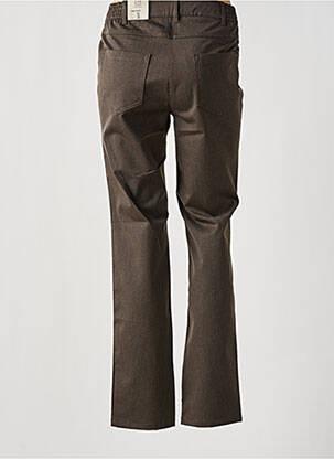 Pantalon slim taille élastique taille normale marron GERKE MY PANTS femme