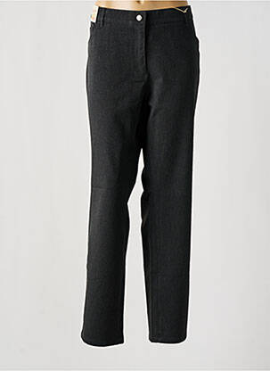 Pantalon slim taille élastique taille normale gris GERKE MY PANTS femme