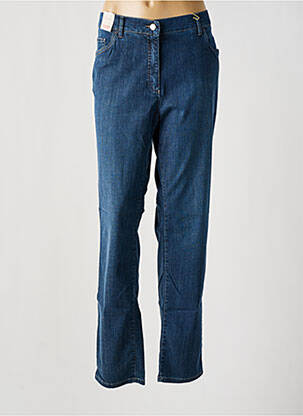Jeans coupe slim stretch taille normale bleu GERKE MY PANTS femme