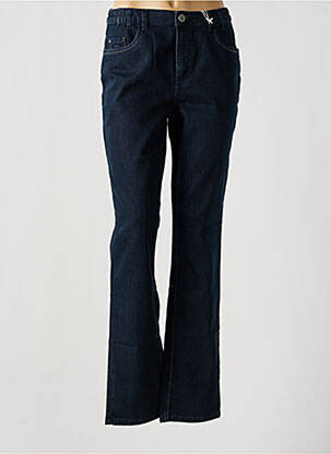 Jeans coupe slim tissage brut taille normale bleu TBS femme