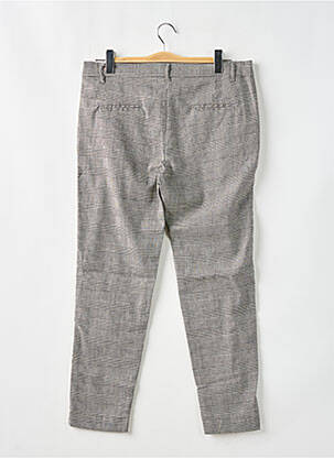 Pantalon 7/8 stretch taille normale gris LUIZACCO femme