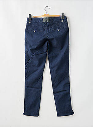Pantalon chino taille basse taille basse bleu XX BY MEXX femme