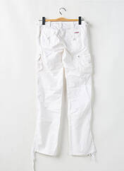 Pantalon cargo blanc KAPORAL pour femme seconde vue