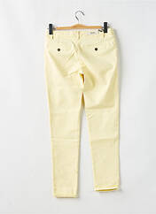 Pantalon chino jaune REIKO pour femme seconde vue