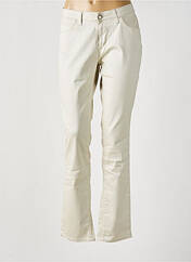 Pantalon slim beige KANOPE pour femme seconde vue