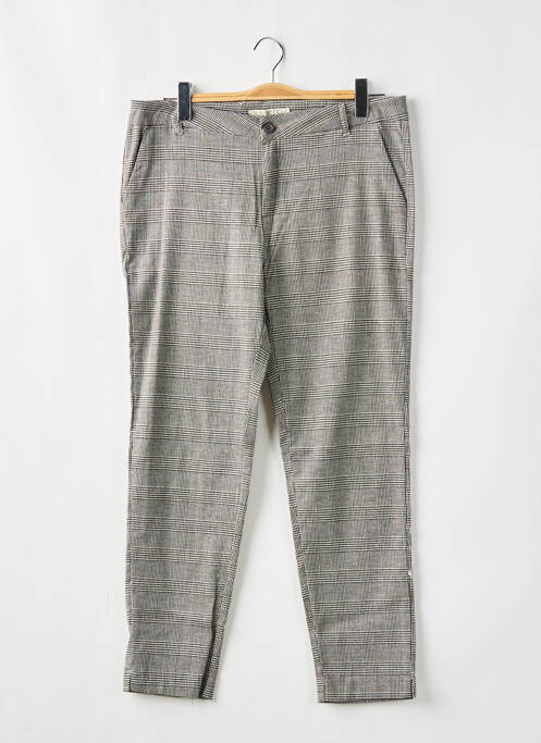 Pantalon 7/8 gris LUIZACCO pour femme