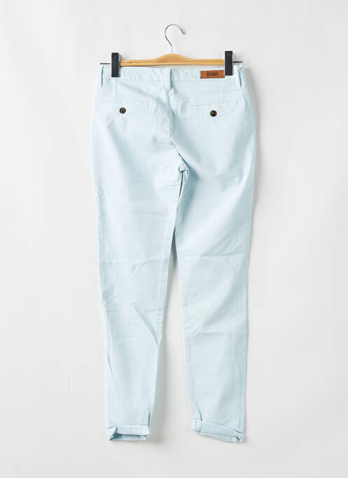 Pantalon chino bleu REIKO pour femme
