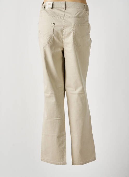 Pantalon droit beige GERKE MY PANTS pour femme