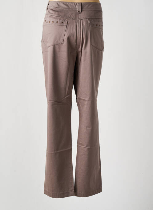Pantalon droit gris EPICEA pour femme