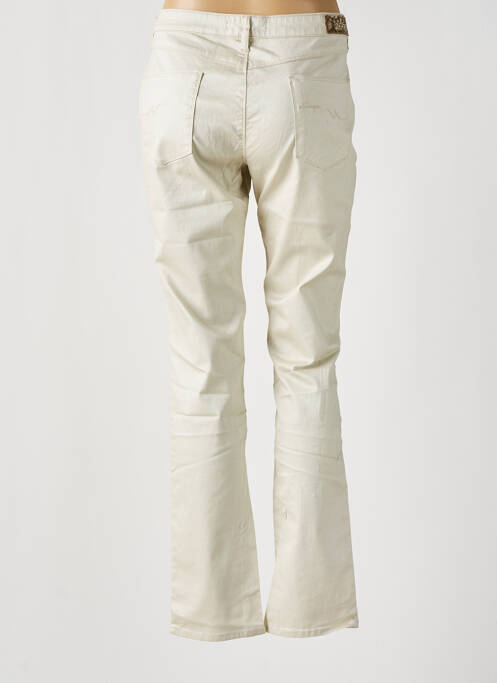 Pantalon slim beige KANOPE pour femme