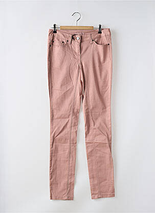 Pantalon slim stretch taille normale rose LPB femme