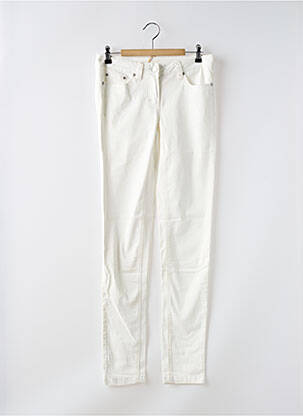 Pantalon slim stretch taille normale beige LPB femme