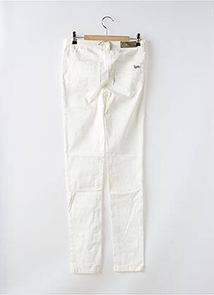Pantalon slim stretch taille normale beige LPB femme