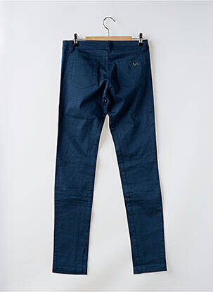 Pantalon slim stretch taille normale bleu LPB femme