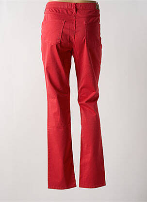 Pantalon slim stretch taille normale rouge KANOPE femme