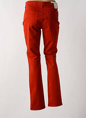 Pantalon slim stretch taille normale rouge KANOPE femme