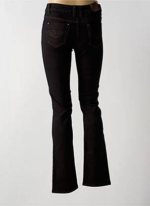 Pantalon droit stretch taille normale marron ONADO femme