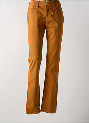 Pantalon slim stretch taille normale jaune CIMARRON femme