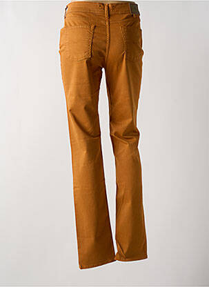 Pantalon slim stretch taille normale jaune CIMARRON femme