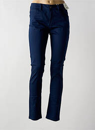 Pantalon slim stretch taille normale bleu KY CREATION femme