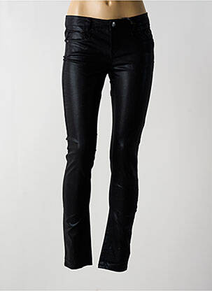 Pantalon slim stretch taille normale noir LPB femme