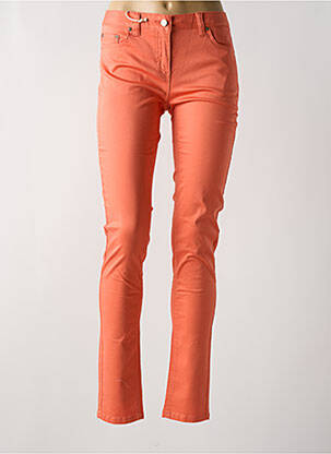 Pantalon slim stretch taille normale rose LPB femme