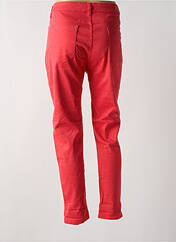 Pantalon slim rouge VOGGO pour femme seconde vue