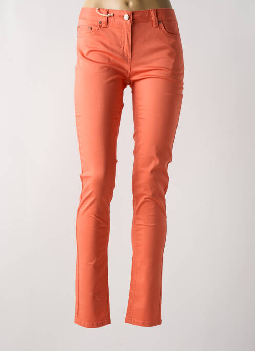 Pantalon slim stretch taille normale rose LPB femme