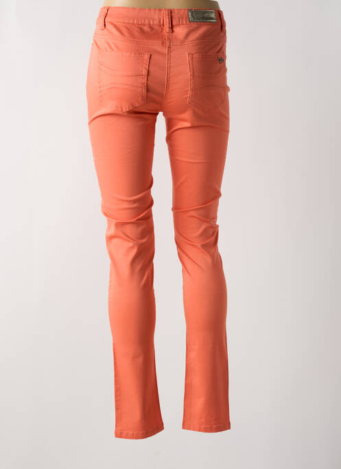 Pantalon slim stretch taille normale rose LPB femme
