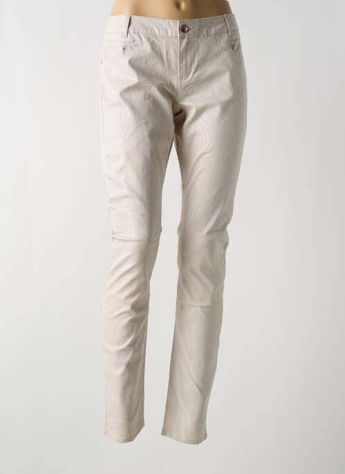 Pantalon slim beige LPB pour femme