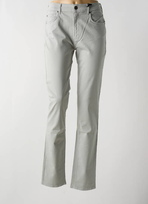 Pantalon slim gris CIMARRON pour femme