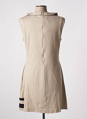 Robe mi-longue sans manche sans manche beige RINASCIMENTO femme