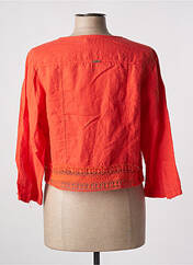 Veste casual orange MALOKA pour femme seconde vue