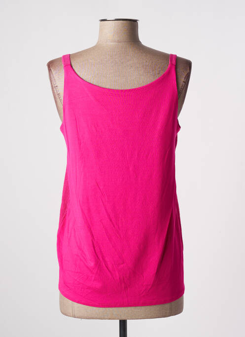Top col v fines bretelles rose STREET ONE femme