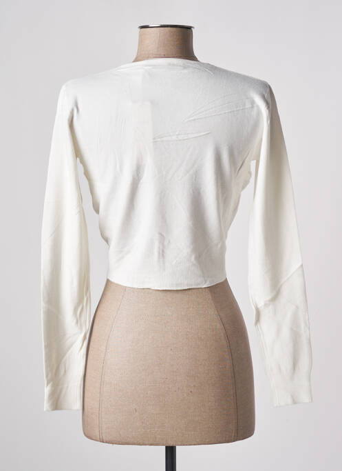 Boléro blanc TRICOTONIC pour femme
