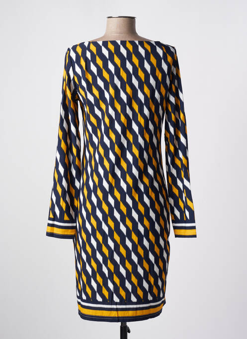 Robe mi-longue bleu CIMINY pour femme