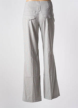 Pantalon flare stretch taille haute gris VERO MODA femme