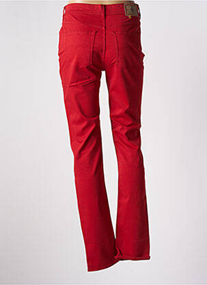 Jeans coupe slim stretch taille normale rouge CIMARRON femme