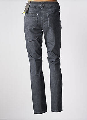 Pantalon slim tissage popeline taille normale gris STREET ONE femme