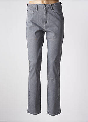 Jeans coupe slim stretch taille normale gris KANOPE femme