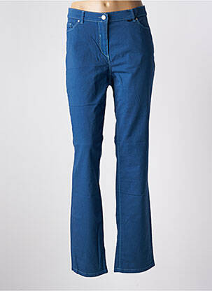Jeans coupe slim stretch taille normale bleu GERKE MY PANTS femme
