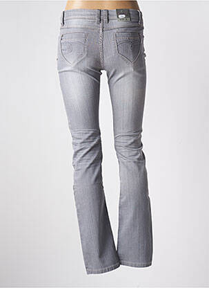 Jeans coupe slim taille basse taille basse gris ONADO femme