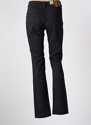 Pantalon slim tissage popeline taille normale noir CIMARRON femme