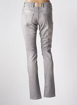 Jeans coupe slim effet usé délavé taille basse gris XX BY MEXX femme