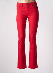 Jeans coupe slim rouge ONADO pour femme seconde vue