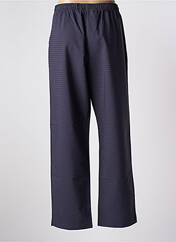 Pantalon droit bleu EPICEA pour femme seconde vue