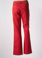 Pantalon droit rouge MAT DE MISAINE pour femme seconde vue