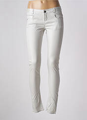 Pantalon slim argent LES P'TITES BOMBES pour femme seconde vue