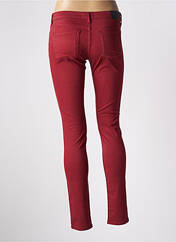 Pantalon slim rouge CIMARRON pour femme seconde vue